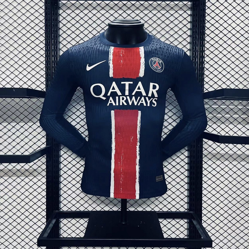 AAA Quality Paris St Germain 24/25 Home Leak Long Jersey(Player)